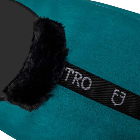 Equestro Fleece Deken Petrol