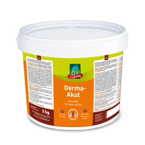 Lexa Derma-Akut &ndash; Aanvullend diervoeder ter ondersteuning van huid en vacht bij paarden